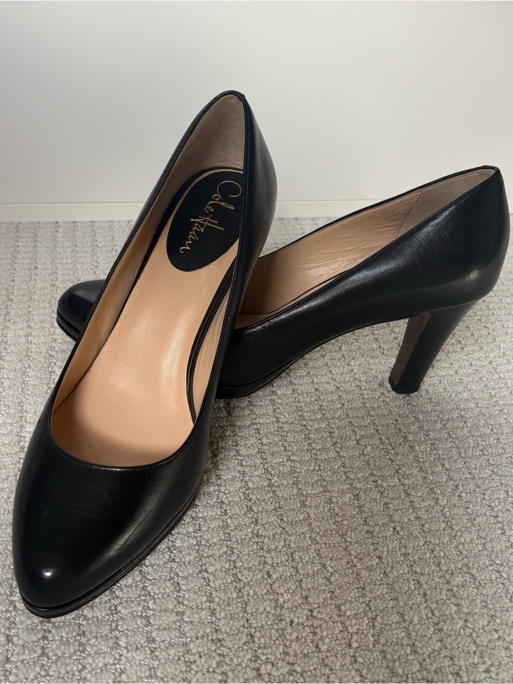 Cole Haan Classic Black Leather Pumps | Size 9B | Like New | Soles are only wear